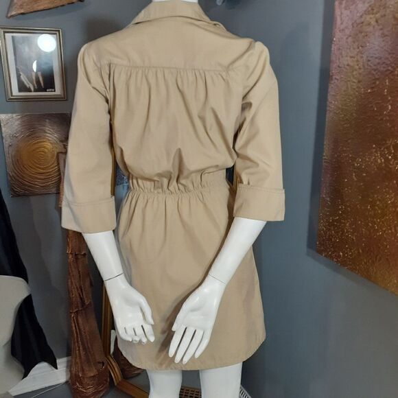Vintage Khaki Mini Dress  - Picture 11 of 13